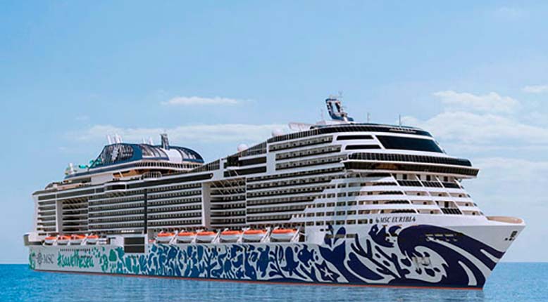 Новейший лайнер MSC Euribia