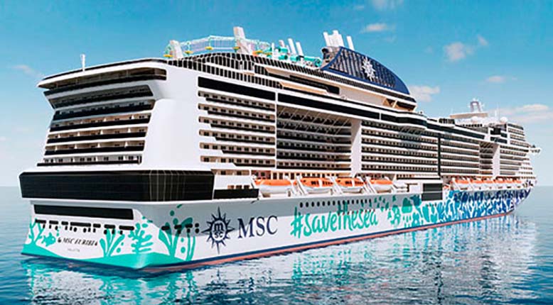 Новейший лайнер MSC Euribia