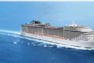 Круизный лайнер MSC Splendida